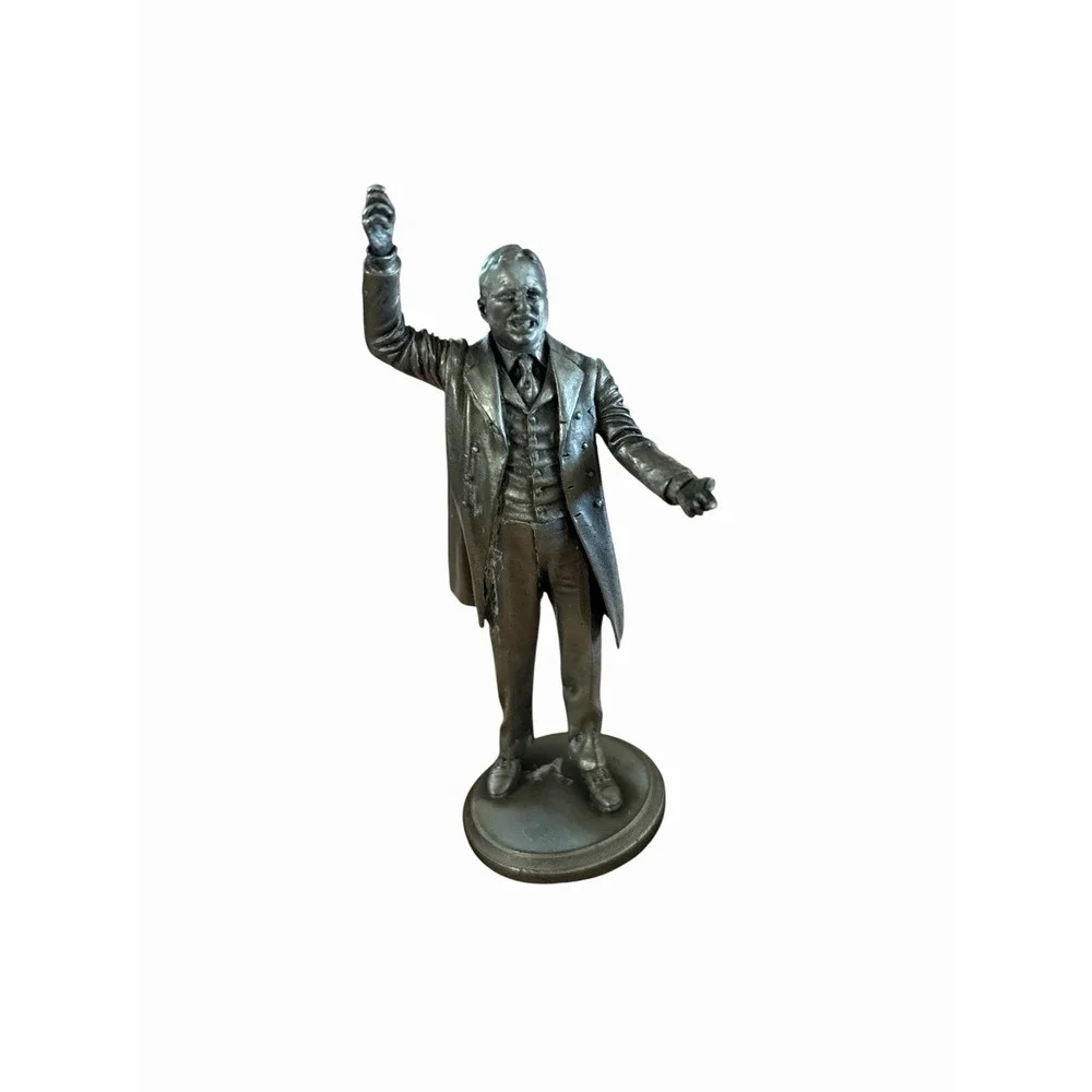 Lot Of 5 Presidents Lance Fine Pewter  Washington, Roosevelt, Jefferson, Lincoln